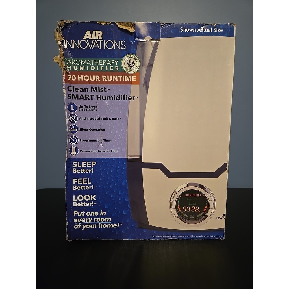 Air‎ Innovations Aromatherapy Humidifier Clean Mist Smart Humidifier - Picture 3 of 13